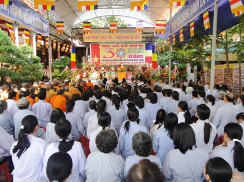 Sóc Trăng: Ban Trị Sự tỉnh hội Phật giáo tổ chức kỷ niệm 30 năm thành lập GHPGVN ảnh 15 Sóc Trăng: Ban Trị Sự tỉnh hội Phật giáo tổ chức kỷ niệm 30 năm thành lập GHPGVN ảnh 15