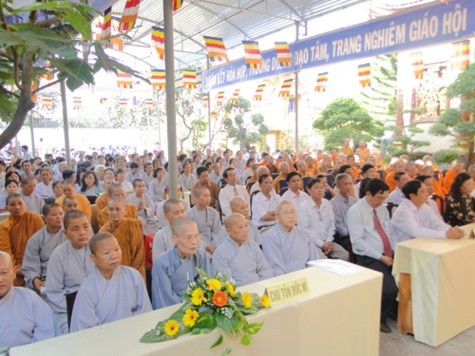 Sóc Trăng: Ban Trị Sự tỉnh hội Phật giáo tổ chức kỷ niệm 30 năm thành lập GHPGVN ảnh 3 Sóc Trăng: Ban Trị Sự tỉnh hội Phật giáo tổ chức kỷ niệm 30 năm thành lập GHPGVN ảnh 3