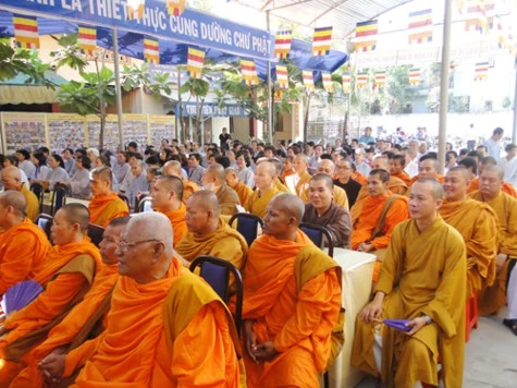 Sóc Trăng: Ban Trị Sự tỉnh hội Phật giáo tổ chức kỷ niệm 30 năm thành lập GHPGVN ảnh 5 Sóc Trăng: Ban Trị Sự tỉnh hội Phật giáo tổ chức kỷ niệm 30 năm thành lập GHPGVN ảnh 5