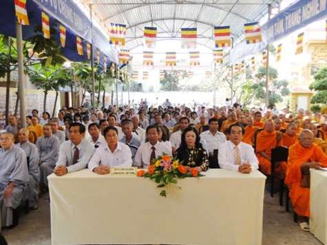 Sóc Trăng: Ban Trị Sự tỉnh hội Phật giáo tổ chức kỷ niệm 30 năm thành lập GHPGVN ảnh 6 Sóc Trăng: Ban Trị Sự tỉnh hội Phật giáo tổ chức kỷ niệm 30 năm thành lập GHPGVN ảnh 6