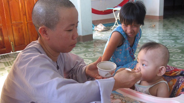 Ngôi nhà Phật của 22 trẻ bị bỏ rơi ảnh 1