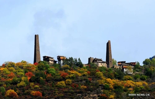 Mùa thu vàng về trên Tây Tạng