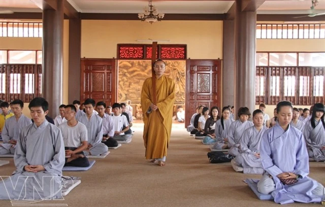 “Xả stress” nơi cửa thiền ảnh 1 “Xả stress” nơi cửa thiền ảnh 1