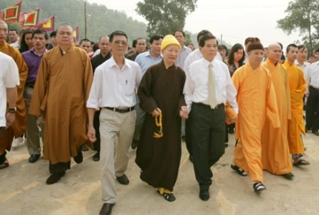 Những khuôn hình đẹp nhớ về HT Thích Thanh Tứ ảnh 2