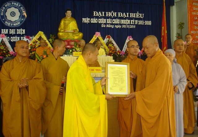 Đà Nẵng: Đại hội đại biểu Phật giáo Q.Hải Châu & Q.Sơn Trà lần thứ IV (2011-2016) ảnh 2 wanhdananganh 132.JPG