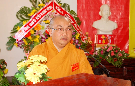 Kiên Giang: Đại hội đại biểu Phật giáo huyện U Minh Thượng lần II (NK 2011-2016) ảnh 6