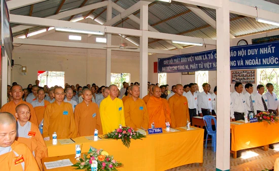 Kiên Giang: Đại hội đại biểu Phật giáo huyện U Minh Thượng lần II (NK 2011-2016) ảnh 1