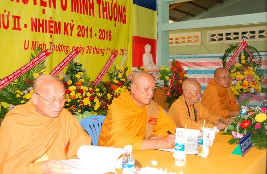 Kiên Giang: Đại hội đại biểu Phật giáo huyện U Minh Thượng lần II (NK 2011-2016) ảnh 3