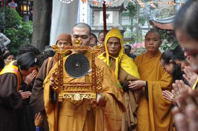 Hà Nội: Lễ tưởng niệm 18 năm Đệ nhất Pháp chủ GHPGVN - Đại lão HT.Thích Đức Nhuận viên tịch ảnh 1