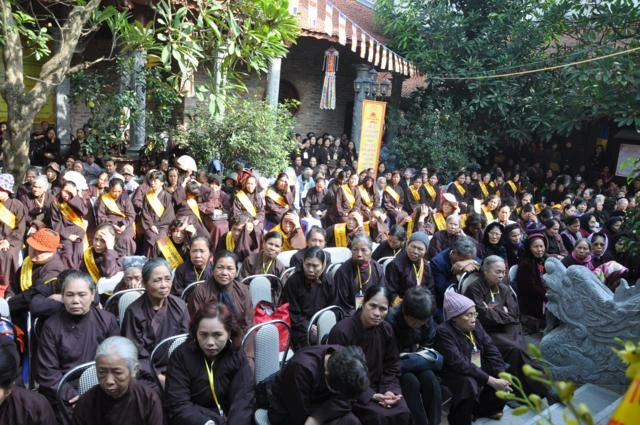 Hà Nội: Lễ tưởng niệm 18 năm Đệ nhất Pháp chủ GHPGVN - Đại lão HT.Thích Đức Nhuận viên tịch ảnh 6