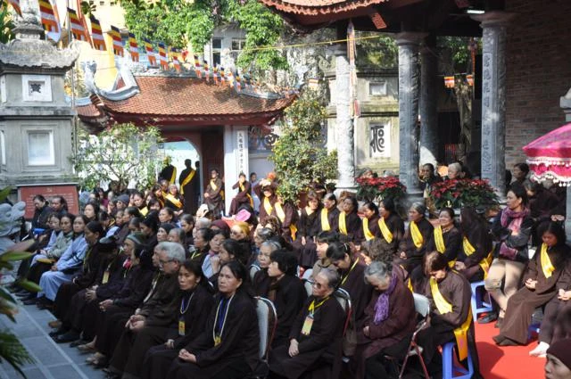 Hà Nội: Lễ tưởng niệm 18 năm Đệ nhất Pháp chủ GHPGVN - Đại lão HT.Thích Đức Nhuận viên tịch ảnh 7