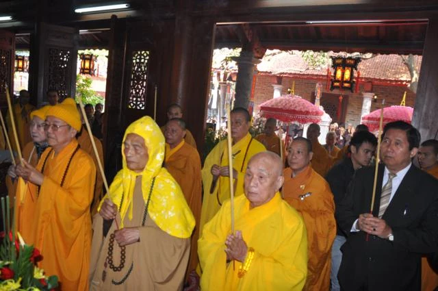 Hà Nội: Lễ tưởng niệm 18 năm Đệ nhất Pháp chủ GHPGVN - Đại lão HT.Thích Đức Nhuận viên tịch ảnh 8