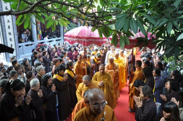 Hà Nội: Lễ tưởng niệm 18 năm Đệ nhất Pháp chủ GHPGVN - Đại lão HT.Thích Đức Nhuận viên tịch ảnh 10