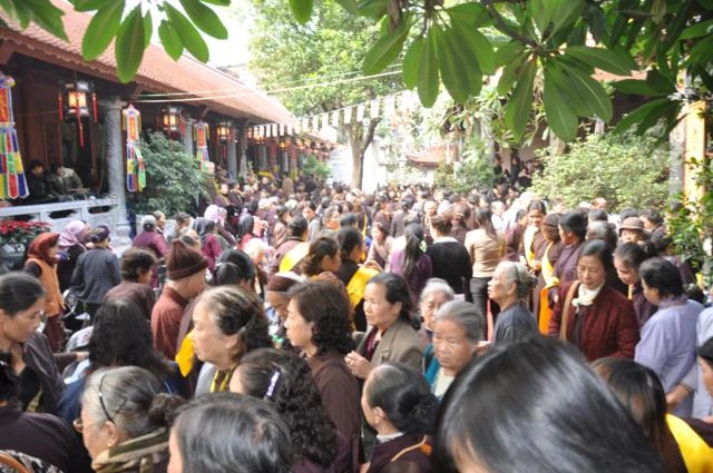 Hà Nội: Lễ tưởng niệm 18 năm Đệ nhất Pháp chủ GHPGVN - Đại lão HT.Thích Đức Nhuận viên tịch ảnh 11
