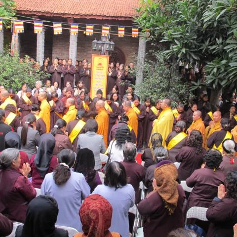 Hà Nội: Lễ tưởng niệm 18 năm Đệ nhất Pháp chủ GHPGVN - Đại lão HT.Thích Đức Nhuận viên tịch ảnh 12