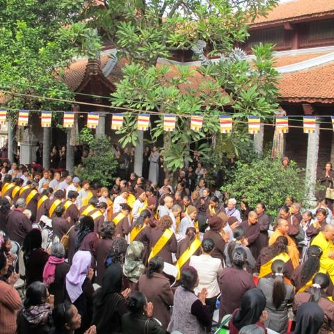 Hà Nội: Lễ tưởng niệm 18 năm Đệ nhất Pháp chủ GHPGVN - Đại lão HT.Thích Đức Nhuận viên tịch ảnh 13