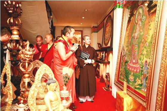 Ấn tượng văn hóa Himalaya qua triển lãm đầu tiên tại Hà Nội ảnh 4 Ấn tượng văn hóa Himalaya qua triển lãm đầu tiên tại Hà Nội ảnh 4