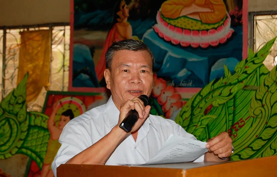 Kiên Giang: Hội Đoàn kết Sư sãi yêu nước TP. Rạch Giá tổng kết Phật sự năm 2011 ảnh 12