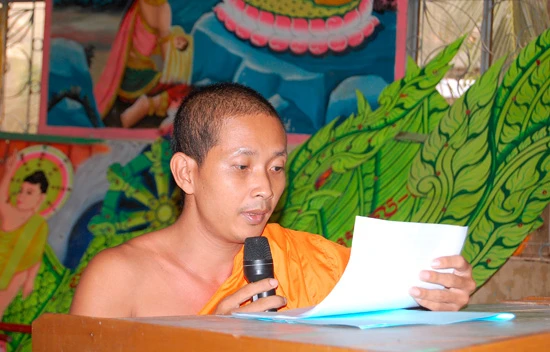 Kiên Giang: Hội Đoàn kết Sư sãi yêu nước TP. Rạch Giá tổng kết Phật sự năm 2011 ảnh 4