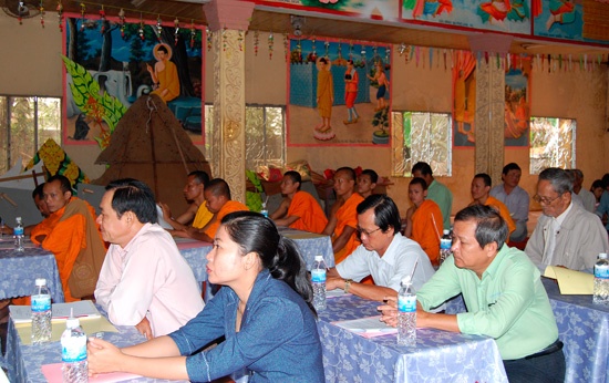 Kiên Giang: Hội Đoàn kết Sư sãi yêu nước TP. Rạch Giá tổng kết Phật sự năm 2011 ảnh 2