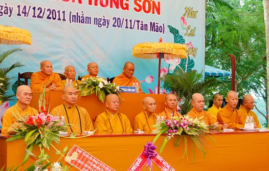 Kiên Giang: Bổ nhiệm trụ trì chùa Hưng Sơn ảnh 1