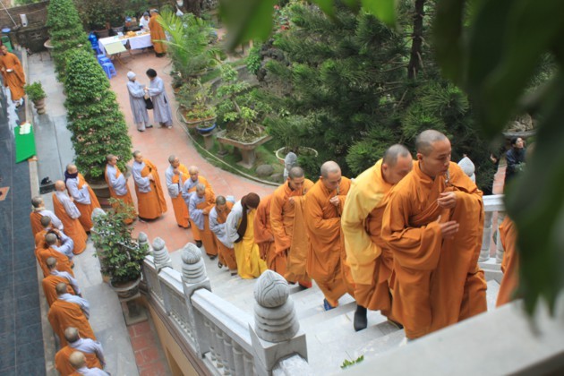 Hà Nội: Lễ Tạ pháp tại thiền viện Trúc Lâm Sùng Phúc ảnh 1 IMG_0070_630x420.jpg