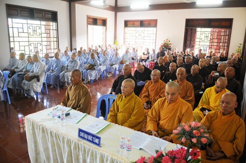 TP.HCM: Phật giáo huyện Củ Chi tổng kết công tác Phật sự năm 2011 ảnh 2 DSC_1732.jpg