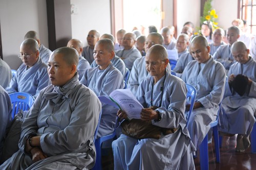 TP.HCM: Phật giáo huyện Củ Chi tổng kết công tác Phật sự năm 2011 ảnh 4 DSC_1745.jpg