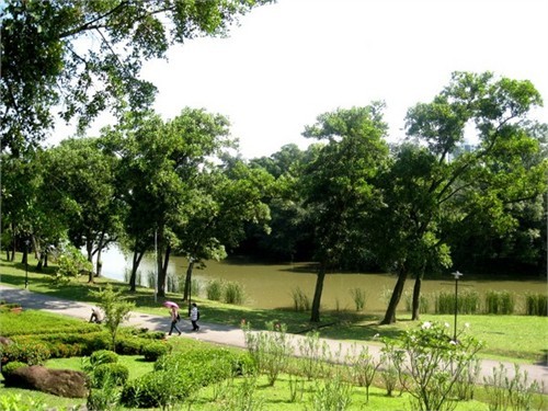 Có hai cửa để vào Chinese Garden: một cổng phụ từ ga tàu điện cùng tên và một cổng chính ở phía Tây. Nằm ngay gần cổng chính là cây cầu White Rainbow – cầu vồng trắng. Đúng như tên gọi của nó, thành cây cầu này sơn hoàn toàn bằng một màu trắng sang trọng, nó mô phỏng phong cách cây cầu 17-Arch trong cung điện Mùa hè ở Bắc Kinh. Đứng trên Cầu Vồng Trắng sẽ dễ dàng quan sát thấy chùa tháp đôi – Twin Pagodas tráng lệ được xây dựng nổi trên mặt hồ cách đó không xa. Đi qua Cầu Vồng Trắng là đến một khu nhà với nhiều khung cửa tò vò - kiểu kiến trúc nổi tiếng và tiêu biểu của Trung Hoa. Ngay sau khu cửa chính của tòa nhà này là một ao cá nhỏ mang tên “Thiên đường của những chú cá”. Người ta cũng dành riêng một phần không gian để làm bảo tàng rùa sống. Tại đây còn có hai khoảng sân chung nằm giữa các gian nhà – kiểu sân phổ biến ở những ngôi nhà Trung Hoa truyền thống. Hình ảnh Tea house – ngôi nhà để thưởng thức trà trong khuôn viên Chinese garden. Nó là kiến trúc thu nhỏ dựa theo phong cách thiết kế cầu kỳ của phòng trưng bày nghệ thuật xoáy trôn ốc ở cung điện Mùa hè (Bắc Kinh). Ngồi tại Tea house có thể ngắm nhìn Stone boat – cũng là một kiểu kiến trúc truyền thống đặc trưng của Trung Hoa nằm chênh chếch trên mặt hồ phía đối diện. Đây là hình ảnh nhìn từ phía ngoài vườn bonsai trong Chinese garden. Khu này bắt đầu mở cửa vào tháng 6 năm 1992 và được đầu tư không ít tiền của để trở thành vườn Bonsai tầm cỡ thế giới với hàng ngàn chậu bonsai được nhập khẩu chủ yếu từ Trung Quốc cùng các chuyên gia hàng đầu trong lĩnh vực này. Do nằm trên hai hòn đảo thuộc hồ Jurong nên khuôn viên Chinese garden có rất nhiều cầu: từ những chiếc cầu lớn cho đến những chiếc cầu be bé xinh xinh tô điểm cho khung cảnh thêm nên thơ. Chiếc cầu này nằm trong “Garden of Abundance” – khu vườn phồn thịnh. Nơi đây có trồng cây lựu một trăm năm tuổi và trưng bày tượng đá mười hai con giáp. Ngọn tháp vươn lên phía sau những bóng cây xanh mướt mát là tháp Nhập vân. Tòa tháp này gồm bảy tầng và được thiết kế phỏng theo một ngôi chùa ở Nam Kinh (Trung Quốc). Leo lên đỉnh tháp Nhập Vân có thể ngắm nhìn bao quát toàn bộ khuôn viên Chinese Garden. Trong hình là chiếc cầu nối giữa Chinese Garden và Japanese Garden. Dọc bên con đường gần tháp Nhập Vân là tượng của tám vị anh hùng Trung Hoa cổ đại. Không gian xanh thanh bình của một trong những công viên nổi tiếng nhất trên đảo quốc Sư tử. Thăm vườn Trung Hoa ở Singapore