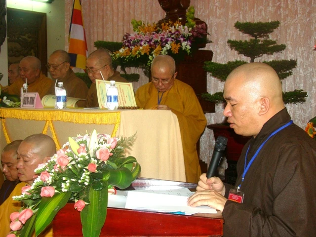 TP.HCM: TT.Thích Như Thọ tái đắc cử Chánh đại diện PG Q.10 NK VIII ảnh 1 wDSC09851.JPG