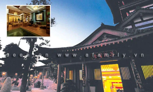 Độc đáo khách sạn trong đền ảnh 1