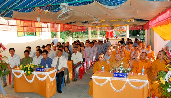 Kiên Giang: Bổ nhiệm trụ trì chùa Thiên Sơn ảnh 2 Kiên Giang: Bổ nhiệm trụ trì chùa Thiên Sơn ảnh 2