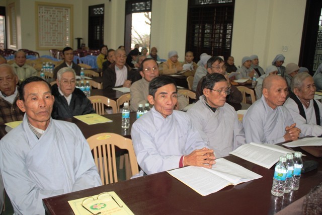 Thừa Thiên-Huế: Hội nghị Ban Trị sự Phật giáo tỉnh ảnh 5 Thừa Thiên-Huế: Hội nghị Ban Trị sự Phật giáo tỉnh ảnh 5