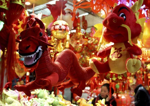 Không khí Tết len lỏi khắp Trung Quốc ảnh 4