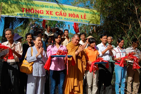 Kiên giang: Tịnh xá Ngọc Sơn làm từ thiện cuối năm ảnh 1