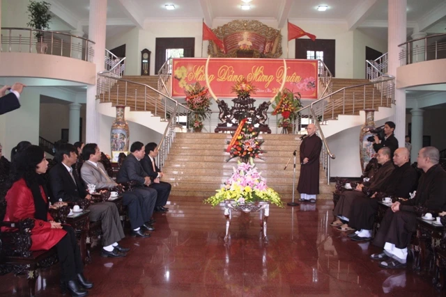 Thừa Thiên Huế: Thăm và chúc Tết lãnh đạo ảnh 1