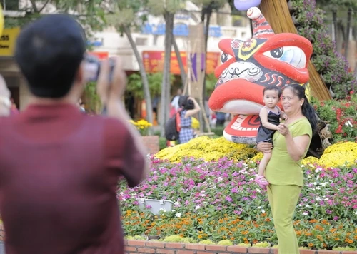 Tưng bừng khai mạc đường hoa Nguyễn Huệ ảnh 31