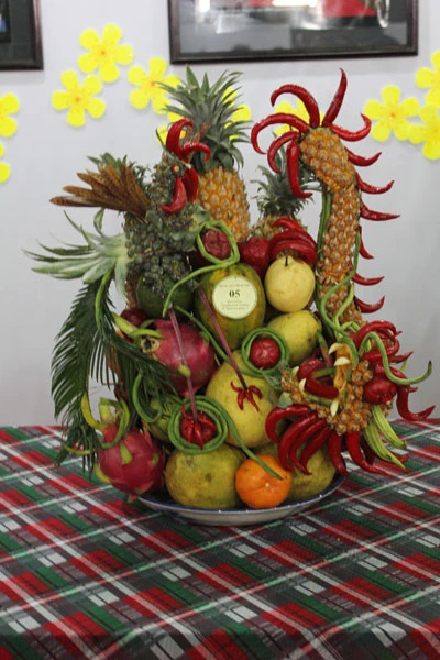 Độc đáo trái cây hóa rồng năm Nhâm Thìn ảnh 10