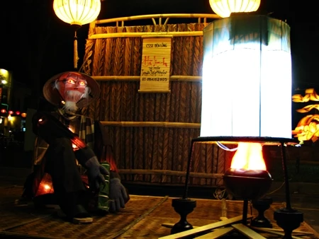 Rực rỡ sắc màu đèn lồng trong đêm giao thừa ảnh 14