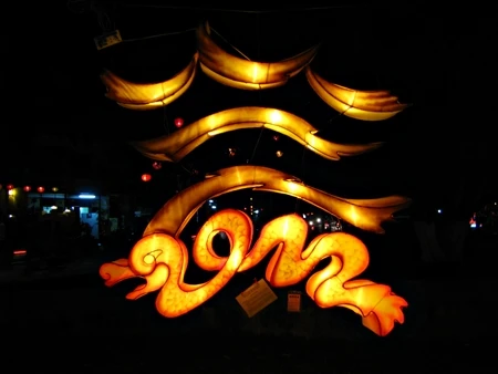 Rực rỡ sắc màu đèn lồng trong đêm giao thừa ảnh 16