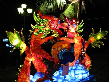 Rực rỡ sắc màu đèn lồng trong đêm giao thừa ảnh 23