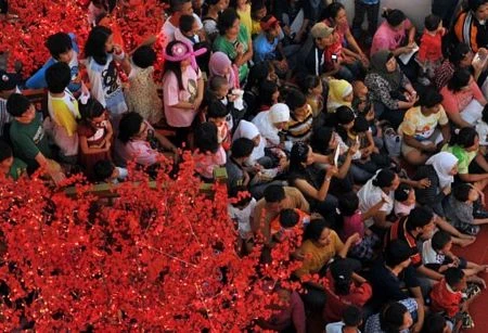 Người châu Á hân hoan đón mừng năm mới Nhâm Thìn-2012 ảnh 24