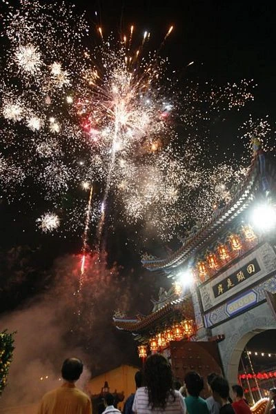 Người châu Á hân hoan đón mừng năm mới Nhâm Thìn-2012 ảnh 1