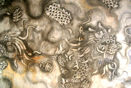 TP Huế: Chiêm ngưỡng tuyệt tác tranh rồng lớn nhất Việt Nam ảnh 5