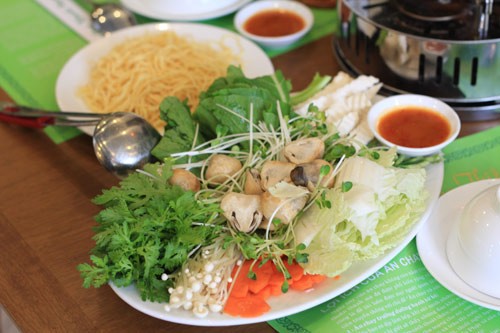 Lẩu chay vừa ngon vừa tốt cho sức khỏe ảnh 2 Các đồ ăn kèm.