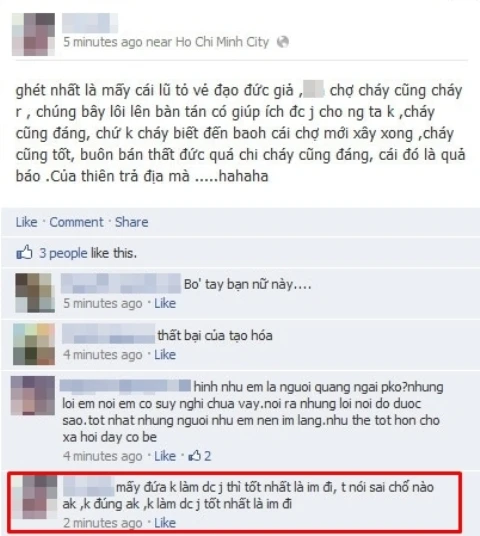 Cháy chợ, cháy cả… tình người! ảnh 3 phát biểu đáng lên án.jpg