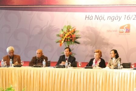 Hội nghị Giải thưởng quốc tế Trần Nhân Tông. Ảnh: Nguyễn Hoàng Hội nghị Giải thưởng quốc tế Trần Nhân Tông. Ảnh: Nguyễn Hoàng