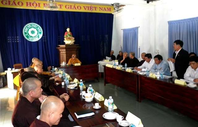 Đại hội PG Quảng Nam vào giữa tháng 4-2012 ảnh 1 quang canh hoi nghi.JPG