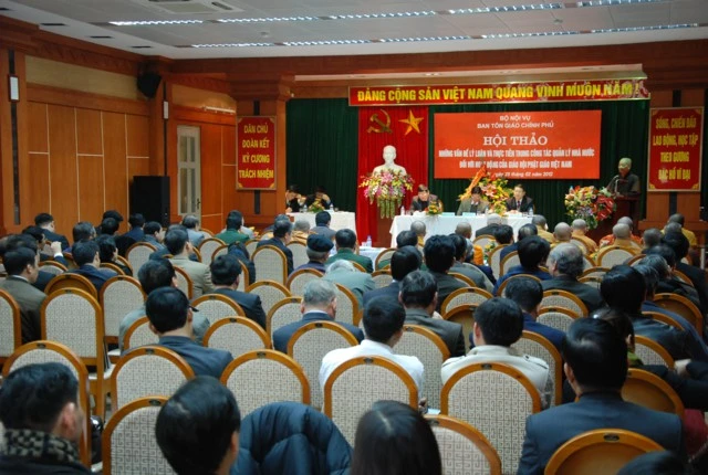 Ban Tôn giáo Chính phủ tổ chức Hội thảo khoa học ảnh 5