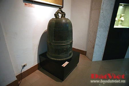 Chuông Vân Bản được trưng bày tại Bảo tàng Lịch sử Quốc gia từ năm 1958.